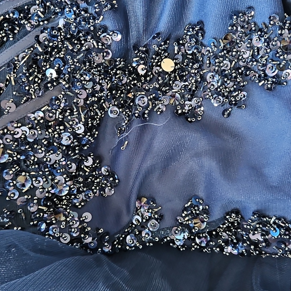 Jovani Royal Blue Formal Mermaid Dress - Picture 11 of 12